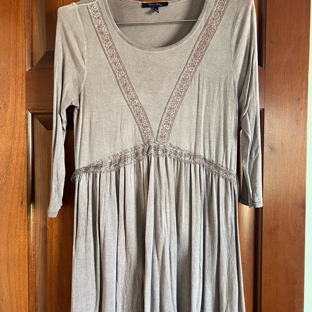 Lace Trim Tunic